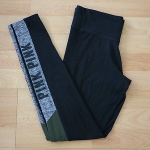 Victoria's Secret Pink Ultimate Black Leggings